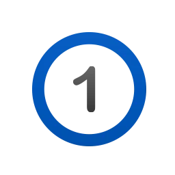Number one icon